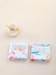 2 piezas Fundas de almohada con mariposa & libélula con estampado sin interno núcleo - Multicolor - Ver 7
