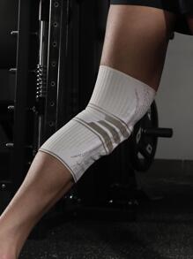 JINGBA SUPPORT Rodilleras transpirable antideslizante baloncesto - Blanco - Ver 2