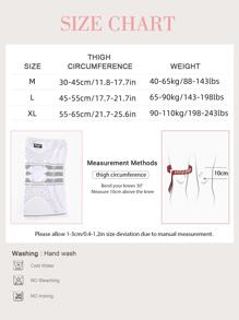JINGBA SUPPORT Rodilleras transpirable antideslizante baloncesto - Blanco - Ver 6