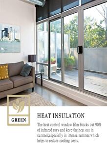 Cuộn Phim Dán Cửa Sổ Ban Ngày Riêng Tư, Kiểm Soát Nhiệt Chống Nắng Chống Tia UV Vinyl Tự Dính Một Chiều Cửa Sổ Gương Kính Màu Phim Cho Văn Phòng Tại Nhà - Bạc - Xem 3