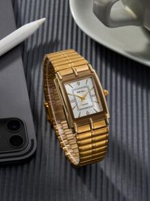 可个性化定制的石英表 - 金色 - 查看 2