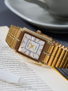 可个性化定制的石英表 - 金色 - 查看 4