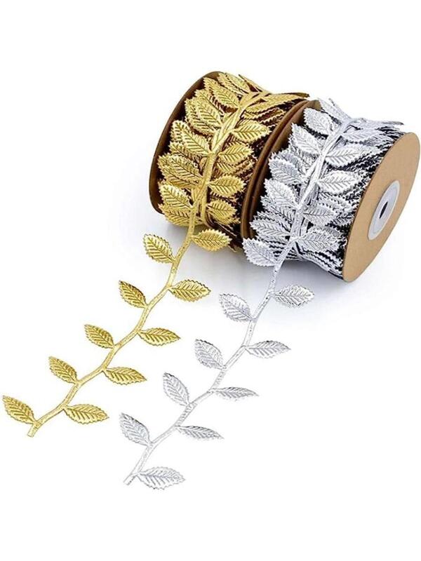 1roll Leaf Design Decorative Ribbon SHEIN UK