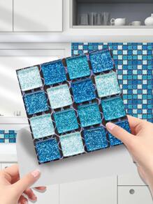 10 miếng dán tường hoa văn khảm - Nhiều màu - Xem 1