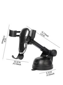 手機車載支架 - 黑色 - 查看 2