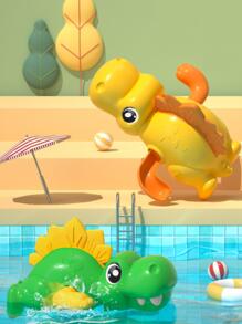 1入組PS浴室玩具,創意恐龍設計洗澡遊戲適用於兒童