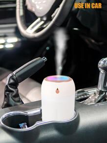 1入組塑膠彩色LED環境光加濕器,現代多功能台式霧化補水器 - 彩色 - 查看 9