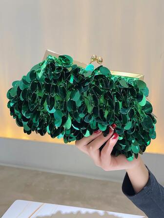 亮片閃爍手提包,閃亮華麗,優雅精緻,閃亮的女士晚禮服派對手拿包,時尚手提晚餐包,派對女孩晚宴包,女性派對、婚禮、舞會、晚宴、最佳禮物,與晚禮服、假日派對裙、連衣裙完美搭配