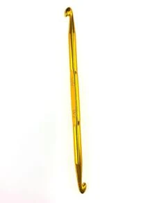 4入組隨機色雙頭鉤針適用於DIY針織工具