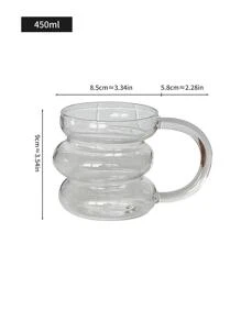 1 pièce Tasse transparente Retour à l'école