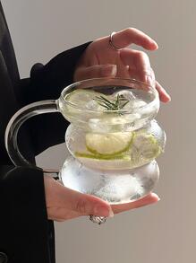 1 pièce Tasse transparente Retour à l'école
