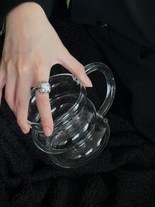 1 pièce Tasse transparente Retour à l'école