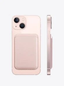 Magnetic Wallet Card Holder Phone Case Accessory Card Cover - Pink - View 2