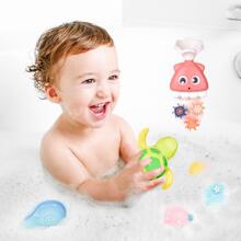 FUN LITTLE TOYS 8pcs Waterfall Station Bath Toy Set - Multicolor - View 5
