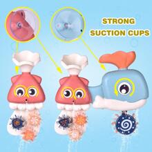 FUN LITTLE TOYS 8pcs Waterfall Station Bath Toy Set - Multicolor - View 2