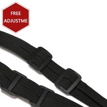 1入組橘色60cm2掛鉤通用頭盔繩索摩托車牛肉帶橡皮筋綁帶帶彈性彈力繩自行車電動電池車 - 橘色 - 查看 8