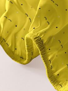 1 chiếc chăn trải giường giặt in họa tiết đơn giản thời trang, vỏ chống bụi thoáng khí cho phòng ngủ, đồ dệt gia dụng - Nhiều màu - Xem 5