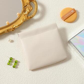 1 bucată Mini geantă cosmetică portabilă cu auto-închidere Organizator de bijuterii din sârmă Organizator de căști Organizator de cercei Organizator de brelocuri pentru unghii Husă de colier Suport pentru ochelari Organizator de depozitare Husă de protecție pentru ochelari Geanta de ochelari Husă pentru ochelari de soare Pentru călătorii Vacanță Croazieră Vacanță de vară Geantă de călătorie Lucruri de călătorie Esențiale pentru căminul colegiului, acasă, școală, călătorii fierbinți Kit