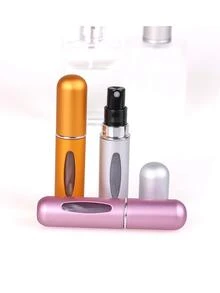 3piezas Mini Atomizador Para Perfume Recargable Capsula Viaje 5ml-A - Rojo - Ver 4
