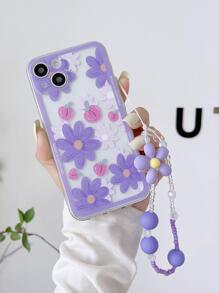 Ốp điện thoại mùa hè họa tiết hoa và đào, kèm dây đeo, tương thích với iPhone 15/15 Pro/15 Plus/15 Pro Max/14/14 Plus/14 Pro/14 Pro Max/11 Pro Max/12/12 Pro/12 Pro Max/13/13 Pro/13 Pro Max/11/11 Pro và tương thích với Samsung S24uu, S24+, S24, phiên bản quốc tế, không phải phiên bản nội địa. - Nhiều màu - Xem 1