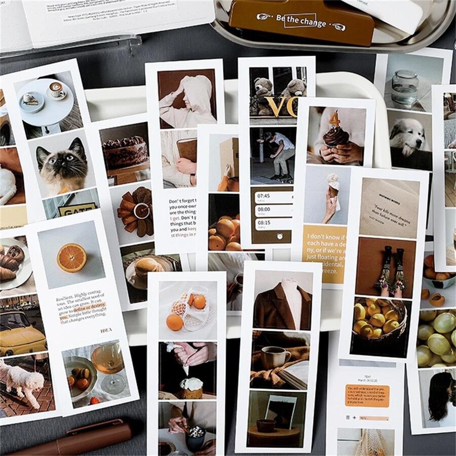 20 miếng dán trang trí hoa văn hỗn hợp - Nhiều màu - Xem 1