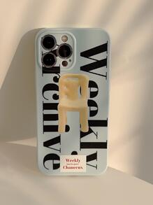 Vỏ điện thoại đồ họa chữ cái - Nhiều màu - Xem 3