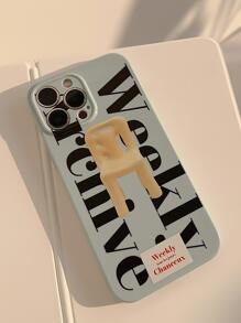 Vỏ điện thoại đồ họa chữ cái - Nhiều màu - Xem 4