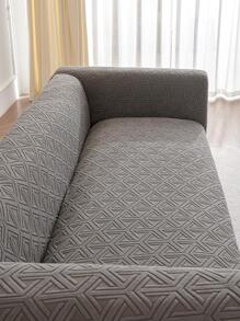 1 tấm bọc ghế sofa màu đàn hồi - Màu xám đen - Xem 2