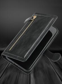 Magnetic Wallet Phone Case Compatible With iPhone15/15Plus/15Pro/15Promax