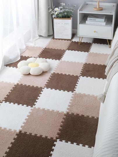 3pcs Coffee/ Camel/ White Color Sponge Window Cushion For Bedroom, Four Seasons ,Room Decor