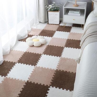 3入組咖啡色、駱色、白色海綿窗戶坐墊，適用於臥室、四季，室內裝飾