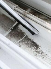 1只角落清潔刷,適用於浴室、廚房、窗戶、瓷磚和角落