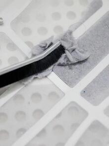 1只角落清潔刷,適用於浴室、廚房、窗戶、瓷磚和角落