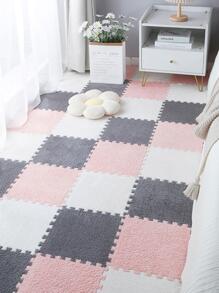 3pcs Bedroom Window Seat Sponge Cushion, Beige/gray/white, All Seasons - View 1