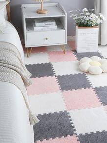 3pcs Bedroom Window Seat Sponge Cushion, Beige/gray/white, All Seasons - View 4