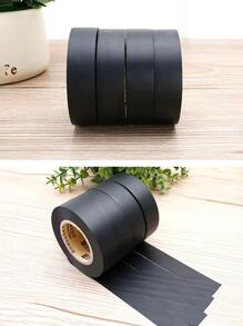 1 cuộn Băng PVC, Băng cách điện chống nước màu đen tối giản cho gia đình - màu đen - Xem 7