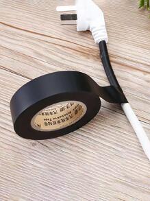 1 cuộn Băng PVC, Băng cách điện chống nước màu đen tối giản cho gia đình - màu đen - Xem 1