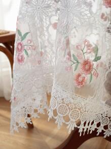 Vải Polyester 100%, Tay nghề thêu tinh xảo, Viền ren rỗng thêu tan trong nước, Khăn trải bàn hình vuông/hình chữ nhật cho nhà bếp, bàn ăn, bàn làm việc, bàn cà phê, bàn trang điểm, khăn choàng tủ quần áo, đồ trang trí nhà cửa, Khăn trải bàn hoa cho phòng khách, phòng ngủ, sân, trong nhà/ngoài trời, cắm trại, biệt thự, ngày lễ, tiệc tùng, tủ, tụ họp gia đình, trang trí ngày lễ, đồ trang trí tiệc/đám cưới, 1 chiếc - Nhiều màu - Xem 10