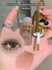 Cappuvini Long-Lasting Liquid Eyeshadow, Matte Waterproof Smudge Proof Eye Shadow - Khaki - View 1