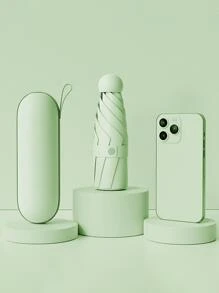 1 ô dù màu trơn - Màu xanh Bạc hà - Xem 1