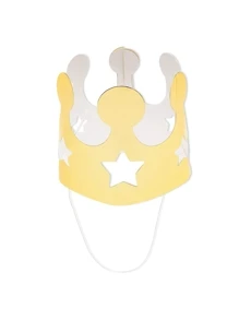 Blue Panda 48 Pack Mini Gold Foil Paper Crowns for Kids Birthday Themed Decor, Photo Props (3.3 x 3 In) - Vàng - Xem 4