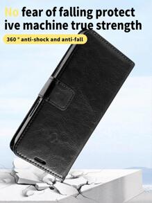 Wallet Design Phone Case,International Version, Not The Domestic Version - Black - View 2
