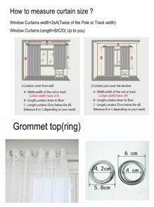 1 Pháp Lãng Mạn Ren Trắng Sọc Dọc Màn Sheer Viền Hoa, cho Phòng Khách Phòng Ngủ Sang Trọng Trang Trí Nhà - trắng - Xem 7