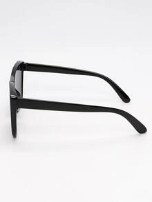 貓眼墨鏡 - 黑色 - 查看 4