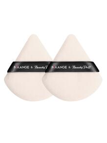 MAANGE MAANGE Face Brush Set,3pcs Brush+2pcs Triangle Powder Puff,Foundation Brush,Concealer Brush,Soft Brush Hair For Makeup Tools,For Travel,Stocking Stuffers