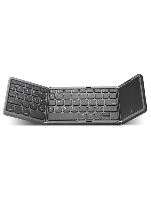 B089T Foldable Blue tooth Keyboard for Travel, TriFolding Wireless