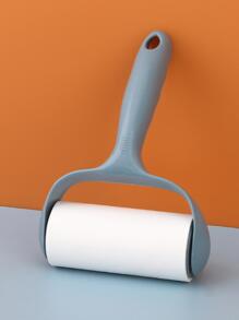 1入組黏吸塵滾筒帶和可拆卸滾輪刷適用於衣服,灰塵和寵物毛髮 - 藍色 - 查看 1