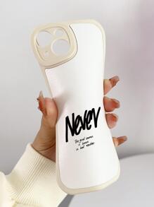 Letter Graphic Phone Case - Multicolor - View 4