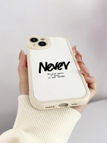 Letter Graphic Phone Case - Multicolor - View 3