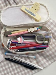 1 pieza Estuche naranja en forma de tigre - Multicolor - Ver 2